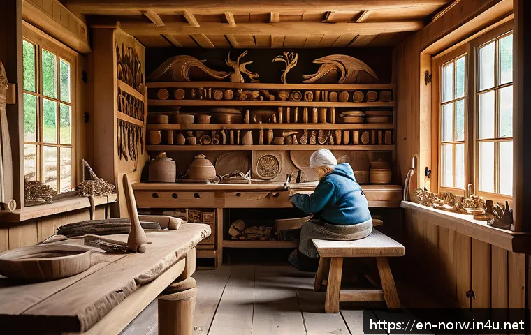노르웨이의 전통 공예품 관련 이미지 1